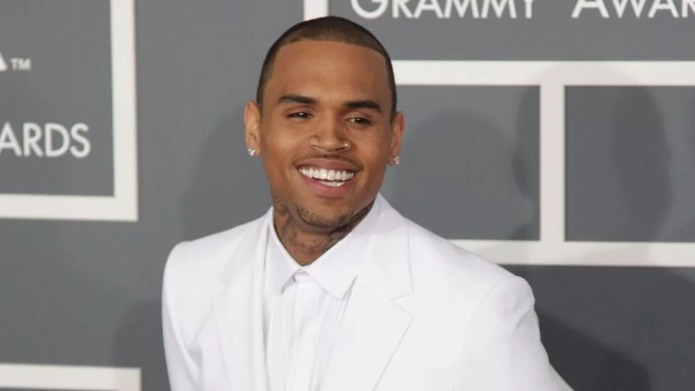 Chris Brown arrives to the 2013 Grammy Awards on February 10^ 2013 in Hollywood^ CA