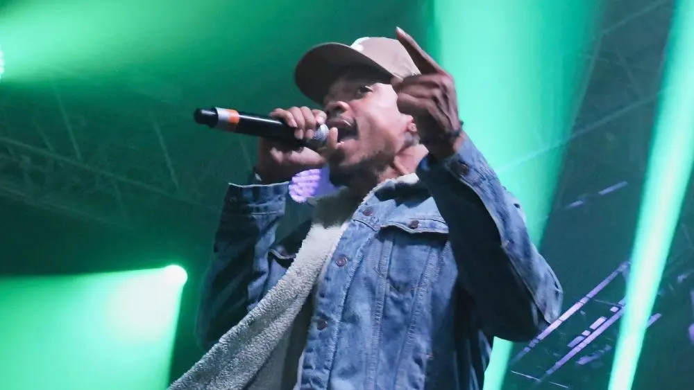 Chance The Rapper joins Superjam at Bonnaroo Music festival Manchester^ Tennessee USA - 06-10-2017