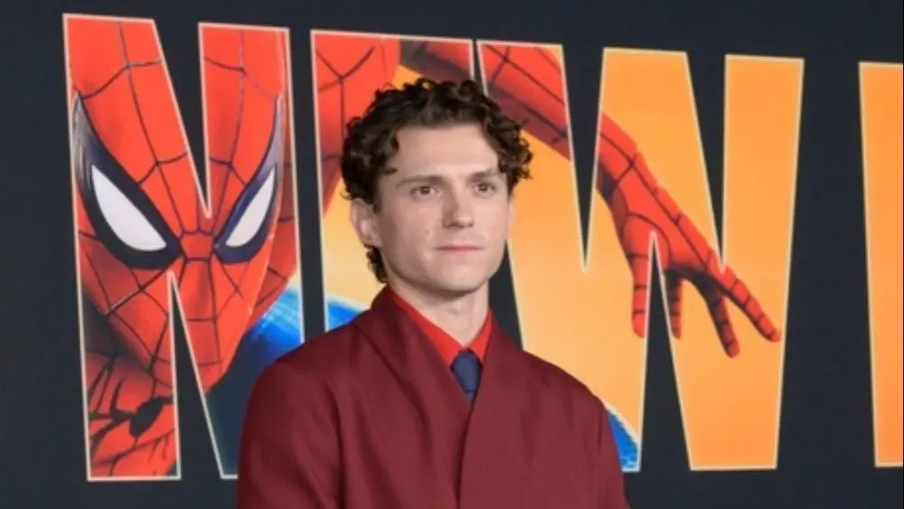 Tom Holland at the premiere for "Spider-Man: Brand New Day" at the Dolby Theatre. LOS ANGELES^ USA. July 27^ 2026
