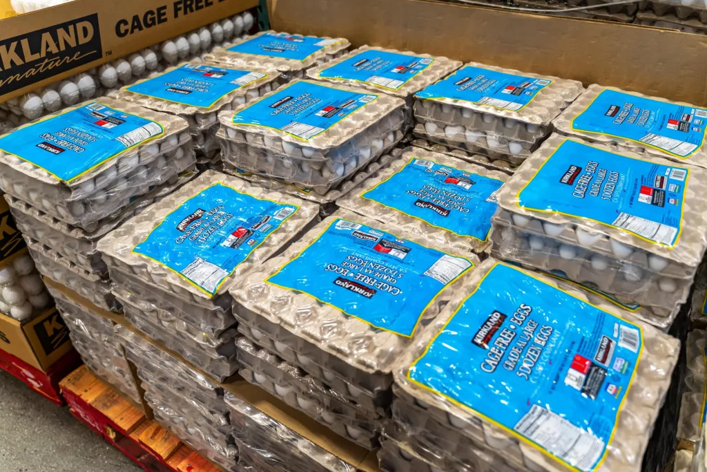 a-view-of-several-containers-of-kirkland-signature-fresh-cage-free-eggs-at-costco-2