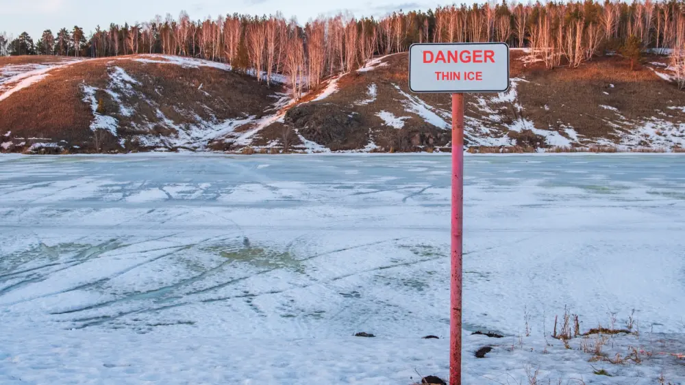 thin ice