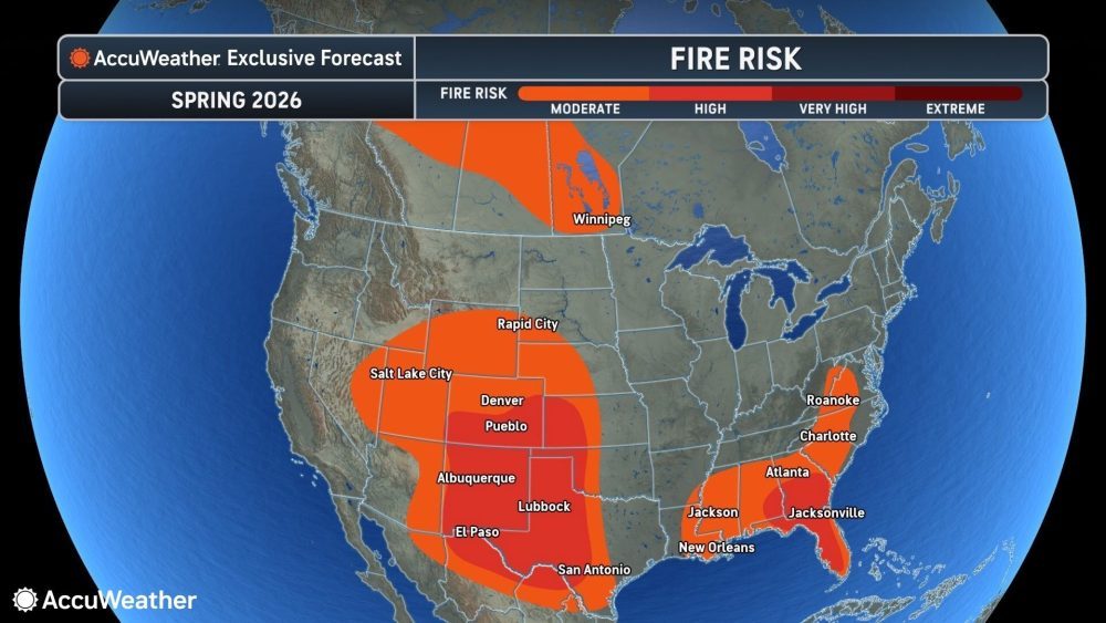 Elevated Spring Wildfire Risk as Drought Conditions Expand Across the U.S.