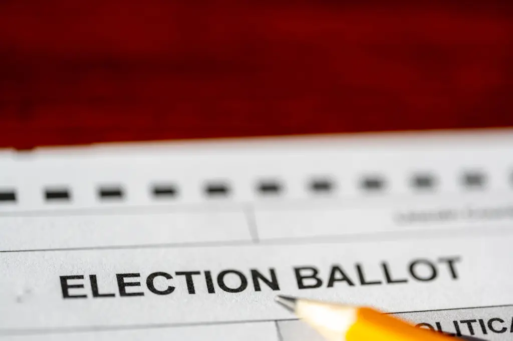 election ballot