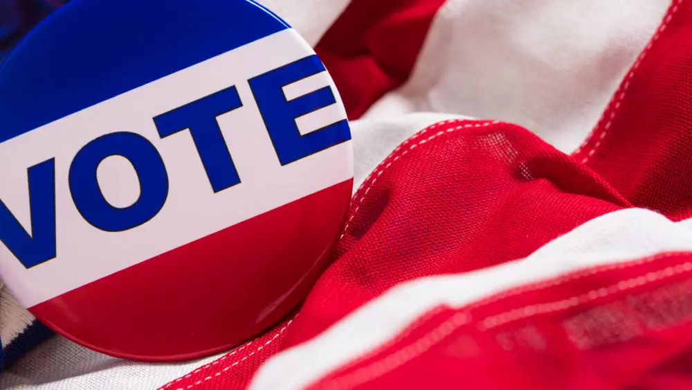 "VOTE" button