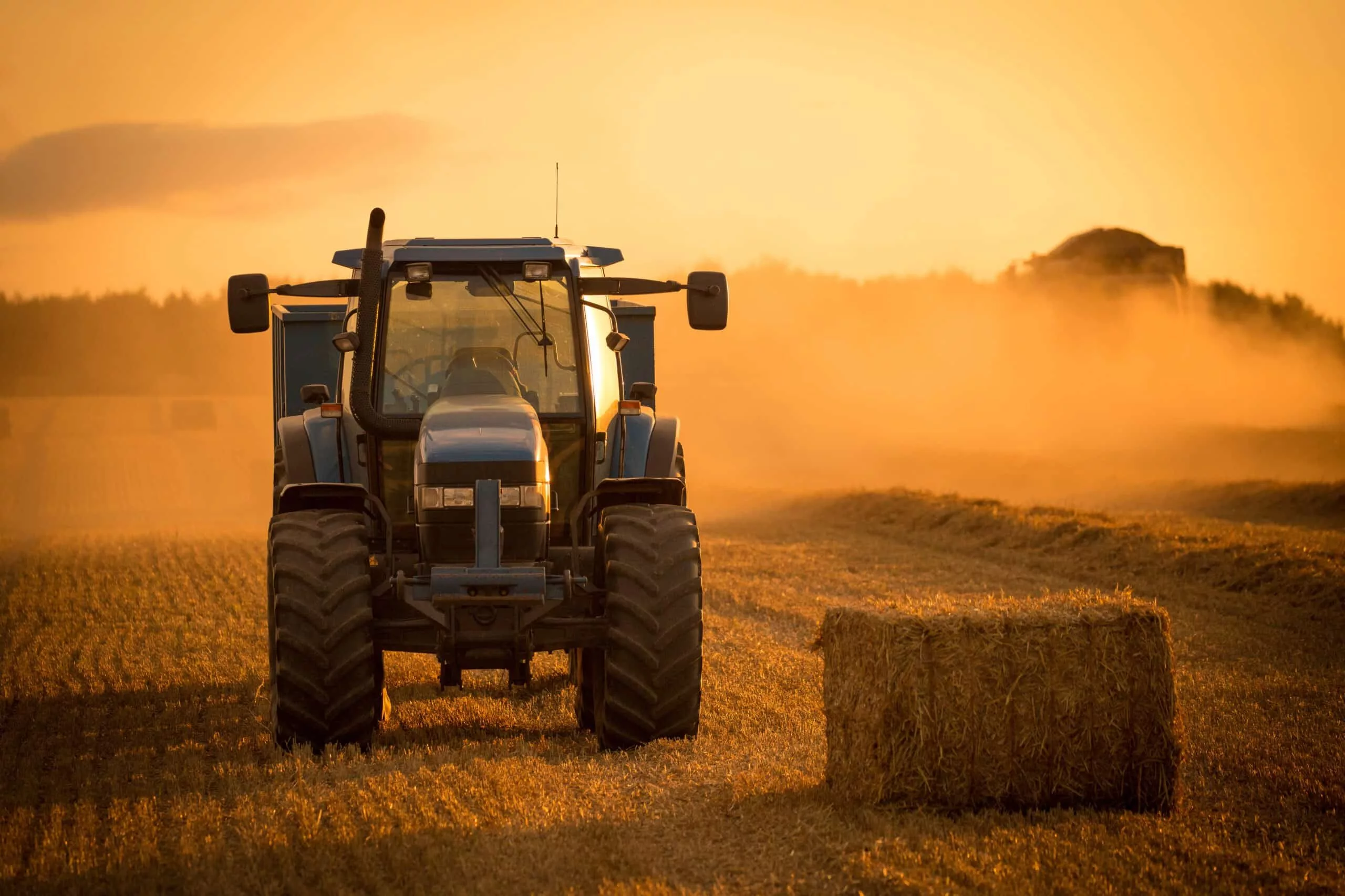tractor-sunset-harvest