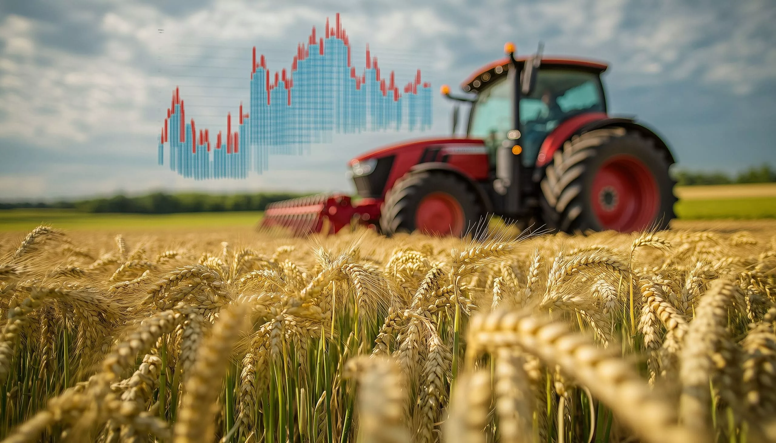 combine-harvester-working-in-the-field-tractor-at-harvest-and-price-chart-of-commodity
