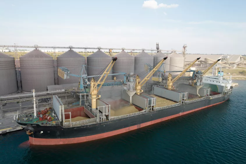 loading-grain-into-holds-of-sea-cargo-vessel-through-an-automatic-line-in-seaport-from-silos-of-grain-storage-bunkering-of-dry-cargo-ship-with-grain-2