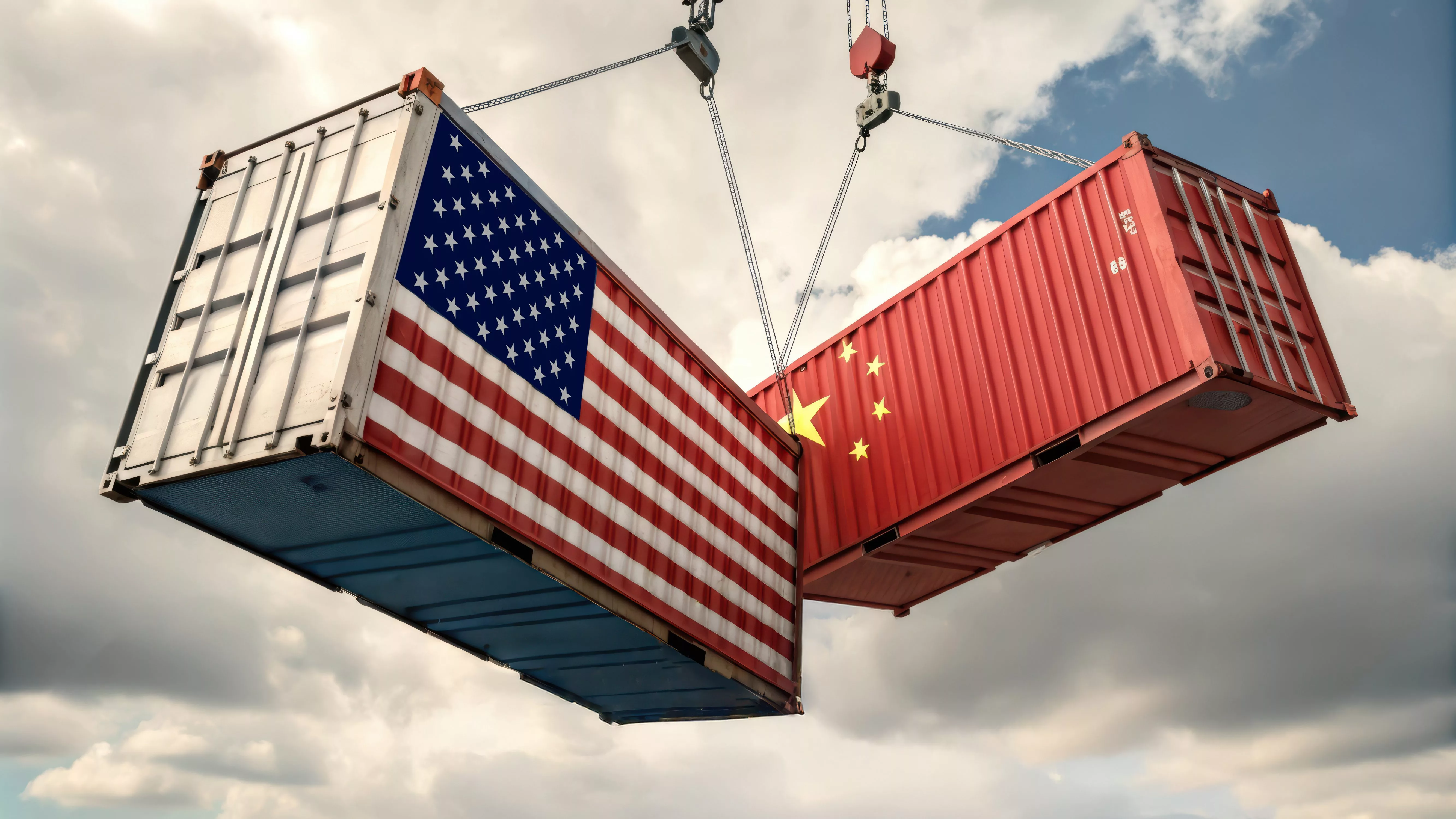 usa-and-china-trade-tension-concept-with-containers