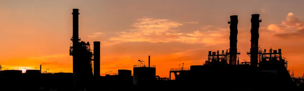 gas-turbine-electrical-power-plant-energy-for-support-factory-in-industrial-estate-natural-gas-tank-small-gas-power-plant-power-plant-using-natural-gas-for-fuel-green-energy-dramatic-sunset-sky