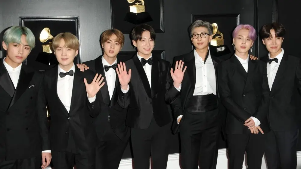 BTS at the 61st Grammy Awards at the Staples Center on February 10^ 2019 in Los Angeles^ CA