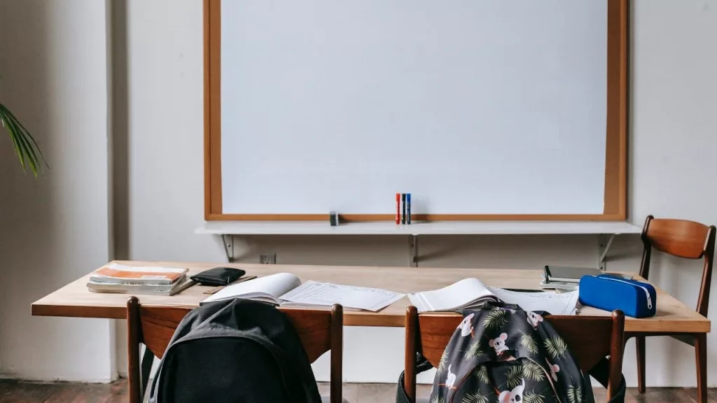 School Desk (Photo by Katerina Holmes)