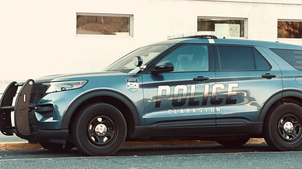 Clarkston Police Vehicle