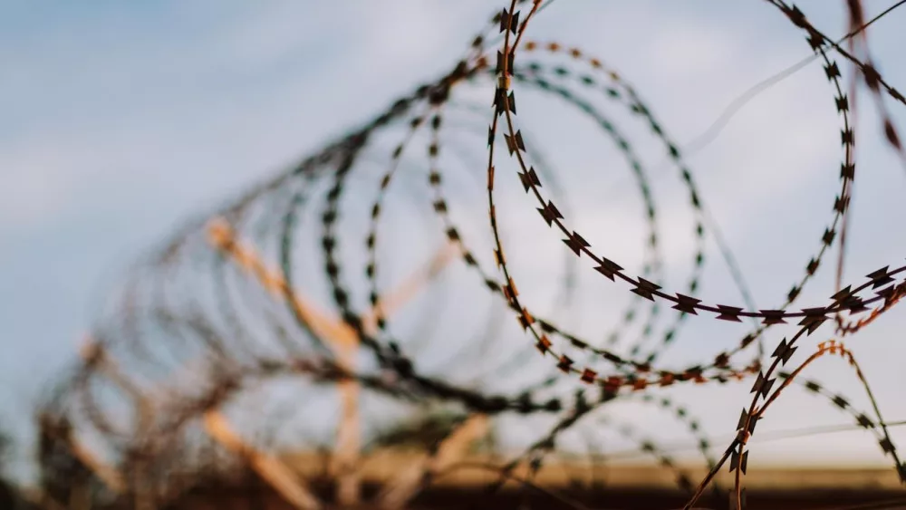 Razor Wire Photo by Kelly