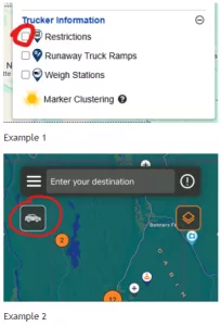 examples 'Trucker View'