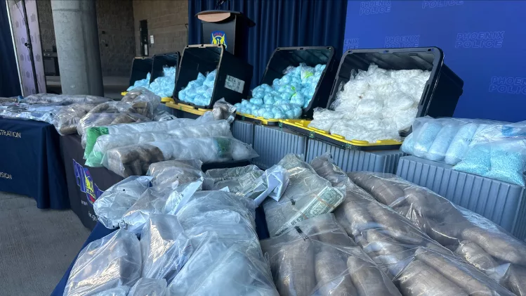 1.7 Million Fentanyl Pills, 370 Pounds of Meth and More Seized as Drug Operation is Shut Down by Law Enforcement