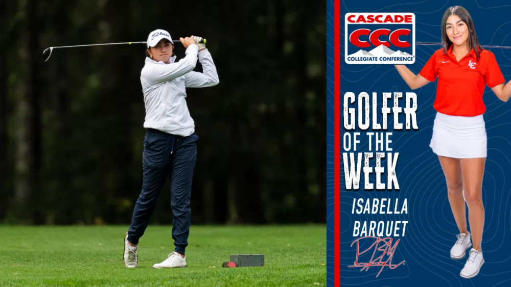 CCC Names Barquet Golfer of the Week