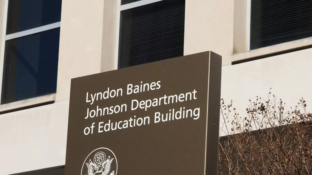 The Lyndon Baines Johnson Department of Education Building in Washington, D.C., pictured on Nov. 25, 2024. (Photo by Shauneen Miranda/States Newsroom)