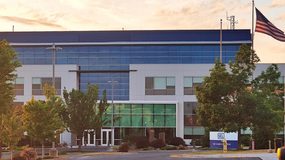 Schweitzer Engineering Laboratories Headquarters May 2023 -Spicypepper999, CC0, via Wikimedia Commons