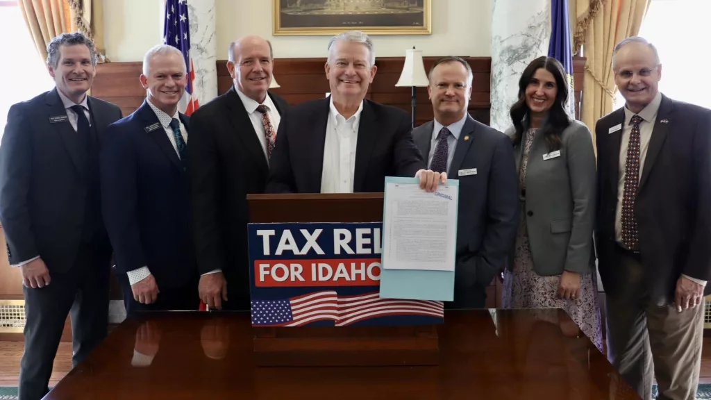 Gov. Little Tax Cut Signing