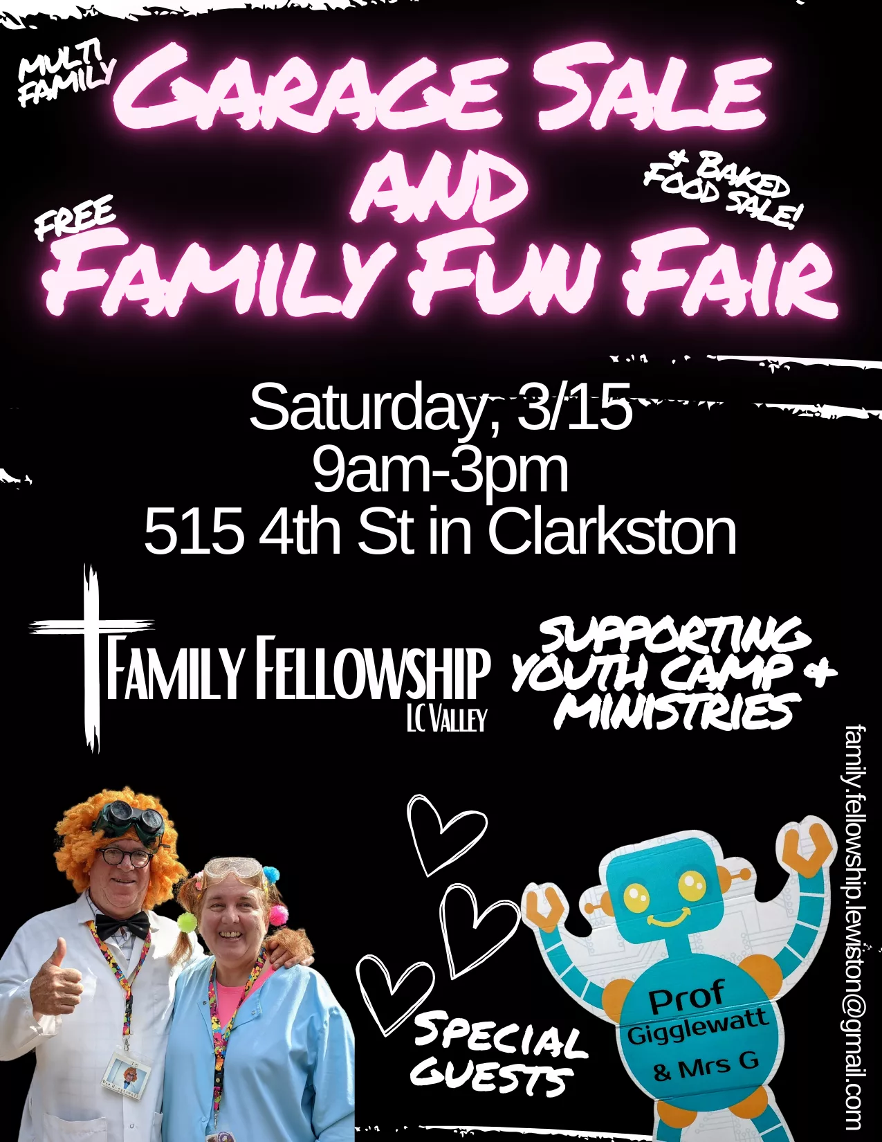Multi-Family Garage Sale & Family Fun Fair