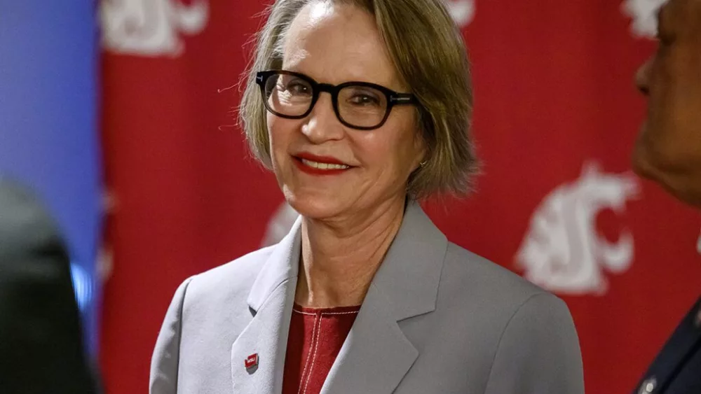 Elizabeth Cantwell. (Photo by Dean Hare, WSU Photo Services)