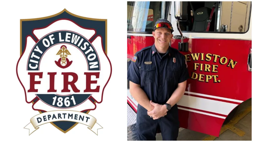 Lewiston Fire Department Promotes Engineer Brian Burke