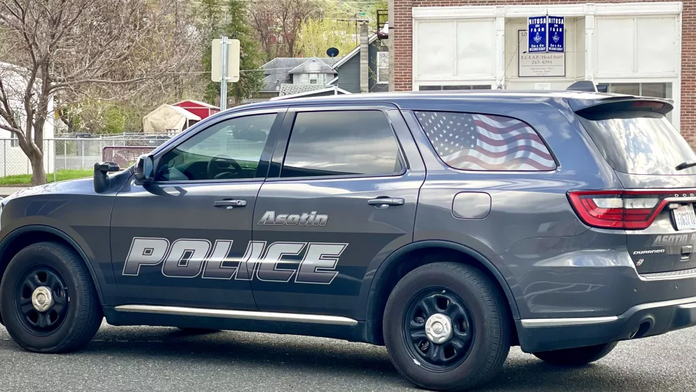 Asotin Police Vehicle