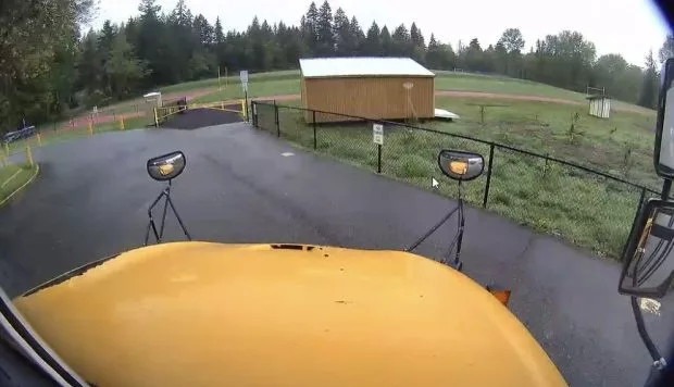 The cameras provide views of what’s going on inside and outside the buses at any given time. This screenshot of a bus live stream in action shows what a driver sees.