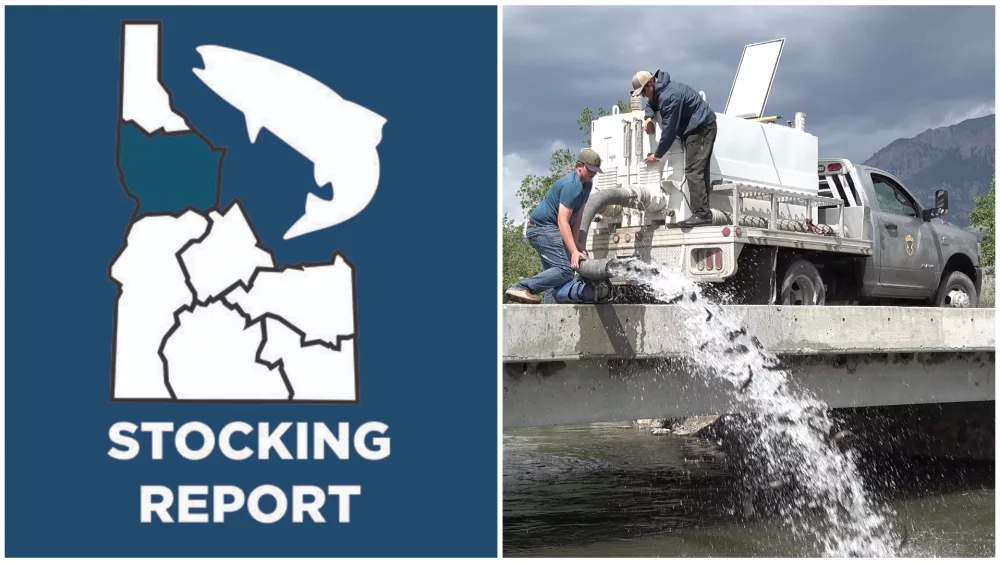 May trout stocking schedule for the Clearwater Region - IDFG