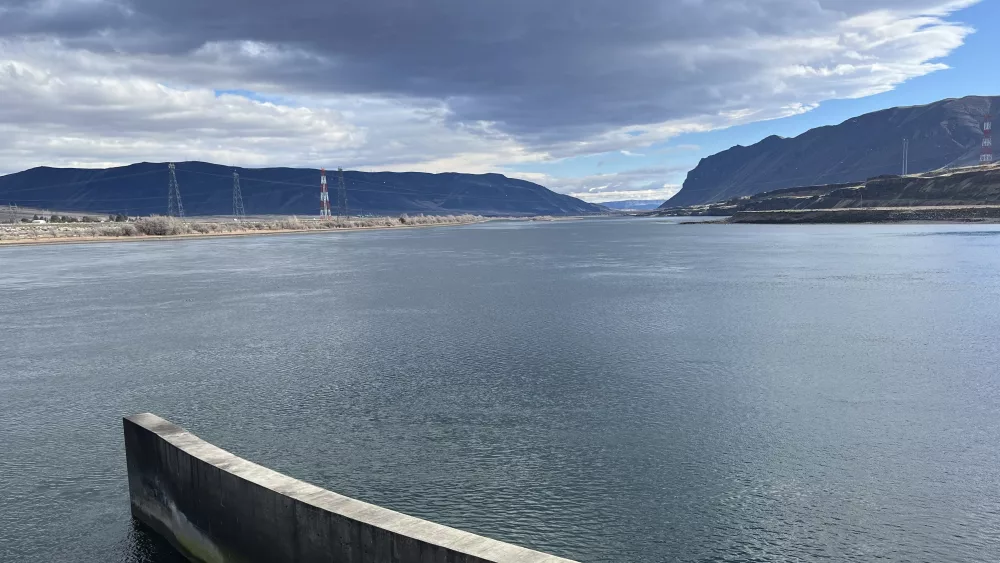 The Columbia River flows downstream of Wanapun Dam, nevar Vantage, Wash., Feb. 25, 2025. The U.S. Army Corps of Engineers (USACE) and the Bureau of Reclamation (Reclamation), or co-lead agencies, are extending the public comment period for the Columbia River System Operations Supplemental Environmental Impact Statement (SEIS) to August 15, 2025. The public may also attend virtual meetings, which the agencies will announce this summer. More information is available here: https://www.nwd.usace.army.mil/columbiariver/.