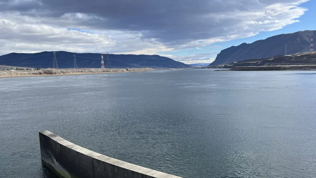 The Columbia River flows downstream of Wanapun Dam, nevar Vantage, Wash., Feb. 25, 2025. The U.S. Army Corps of Engineers (USACE) and the Bureau of Reclamation (Reclamation), or co-lead agencies, are extending the public comment period for the Columbia River System Operations Supplemental Environmental Impact Statement (SEIS) to August 15, 2025. The public may also attend virtual meetings, which the agencies will announce this summer. More information is available here: https://www.nwd.usace.army.mil/columbiariver/.