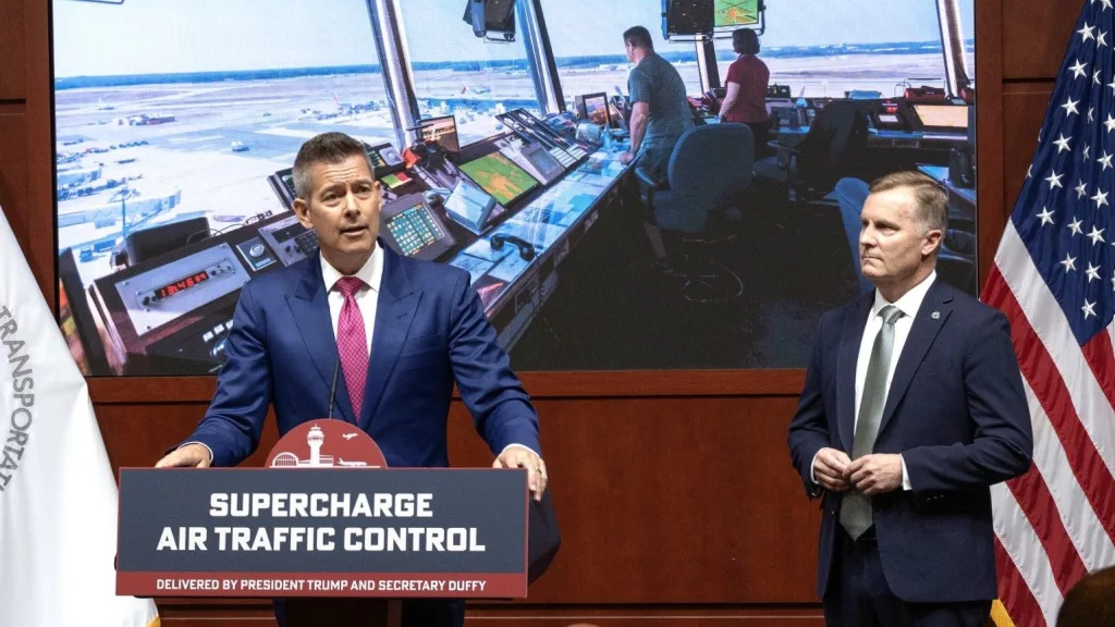 U.S. Transportation Secretary Sean P. Duffy Unveils Plan to Build Brand New, State-of-the-Art Air Traffic Control System