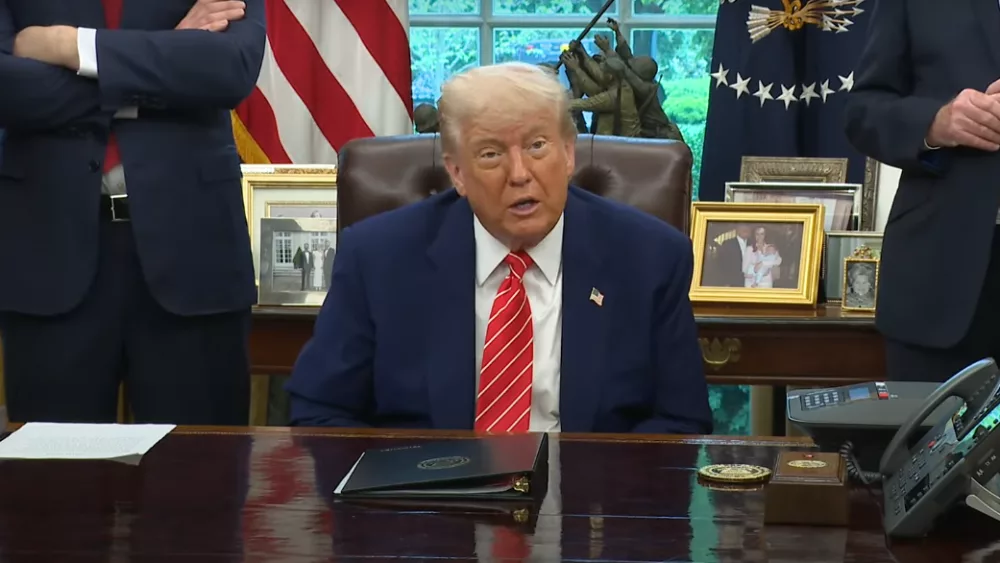 President Trump Makes a Trade Announcement, May 8, 2025
