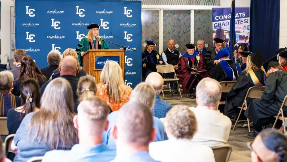 LC State holds commencement ceremony for 15 graduates at Orofino prison