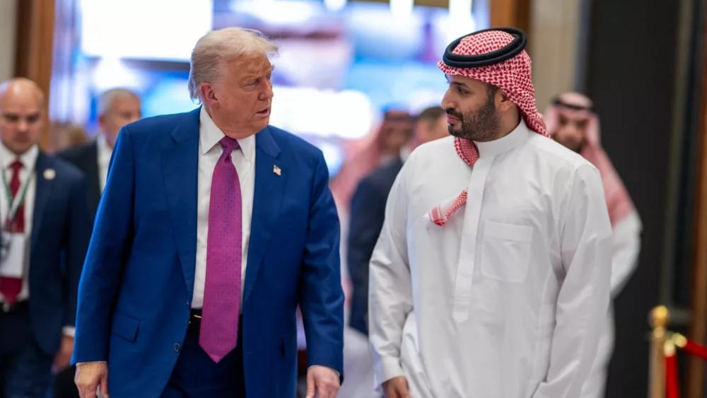 President Donald Trump in Saudi Arabia