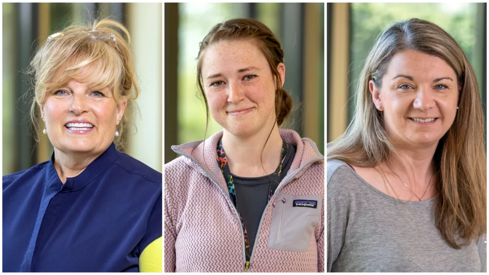 Sheila Burman, Rachel Nelson, Tracy Manderville