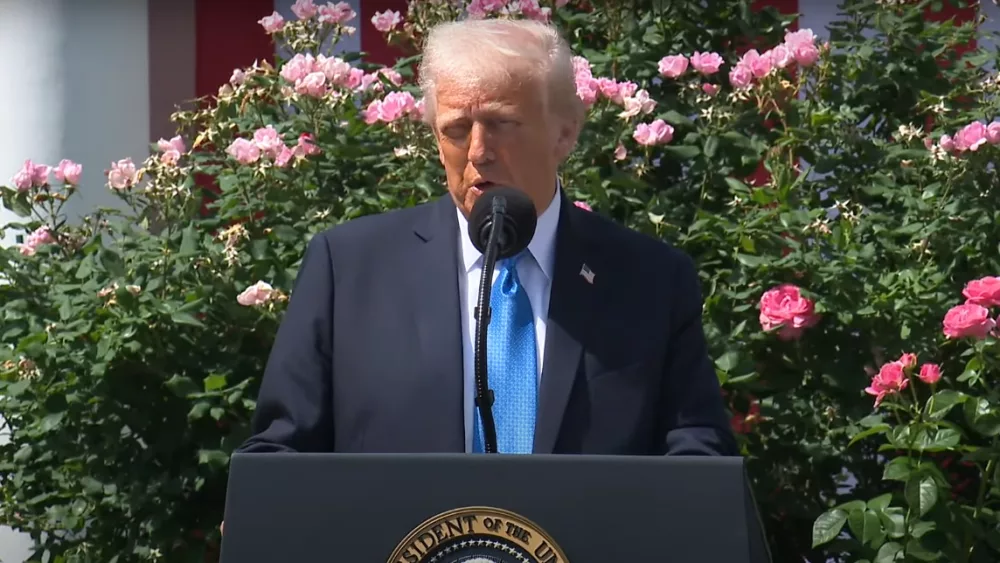 President Trump and the First Lady Participate in a Bill Signing, May 19, 2025