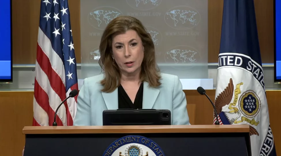 U.S. Department of State spokesperson Tammy Bruce WhiteHouse.gov