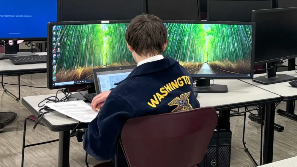 FFA members from across Washington state learned about careers in the agriculture industry and competed in career and leadership development events at the state level.