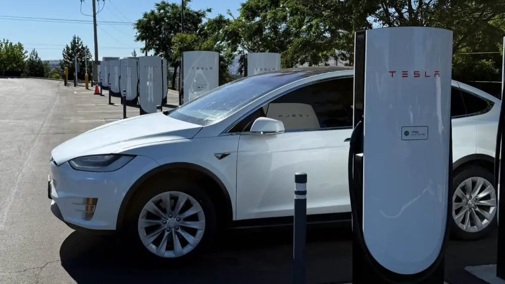 Tesla Chargers at Lewiston Center