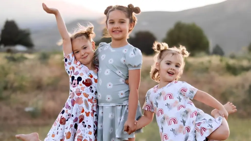 Paityn (9), Evelyn (8), and Olivia (5)