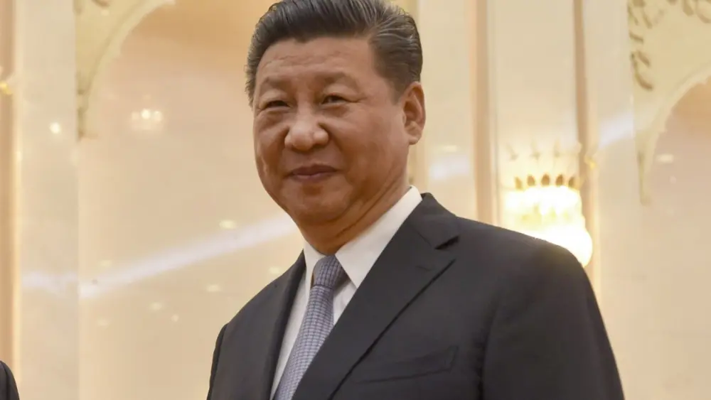 Chinese President Xi Jinping at the Diaoyutai State Guest House in Beijing, June 27, 2018, during his seventh trip to the Indo-Pacific.