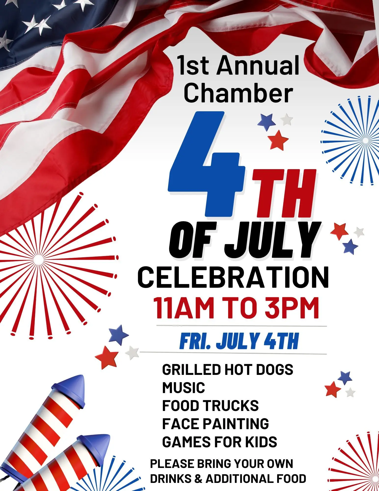 1st Annual Chamber 4th of July Celebration in Kamiah