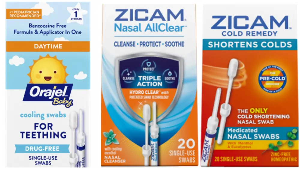 Church & Dwight Co., Inc. Issues Voluntary Nationwide Recall of Zicam® Cold Remedy Nasal Swabs, Zicam® Nasal AllClear Swabs, and Orajel™ Baby Teething Swabs Due to Microbial Contamination