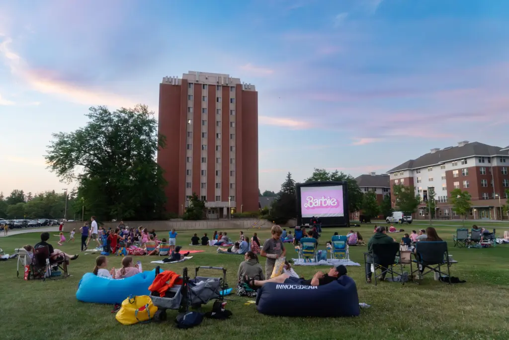 Screen on the Green event - University of Idaho Visual Productions