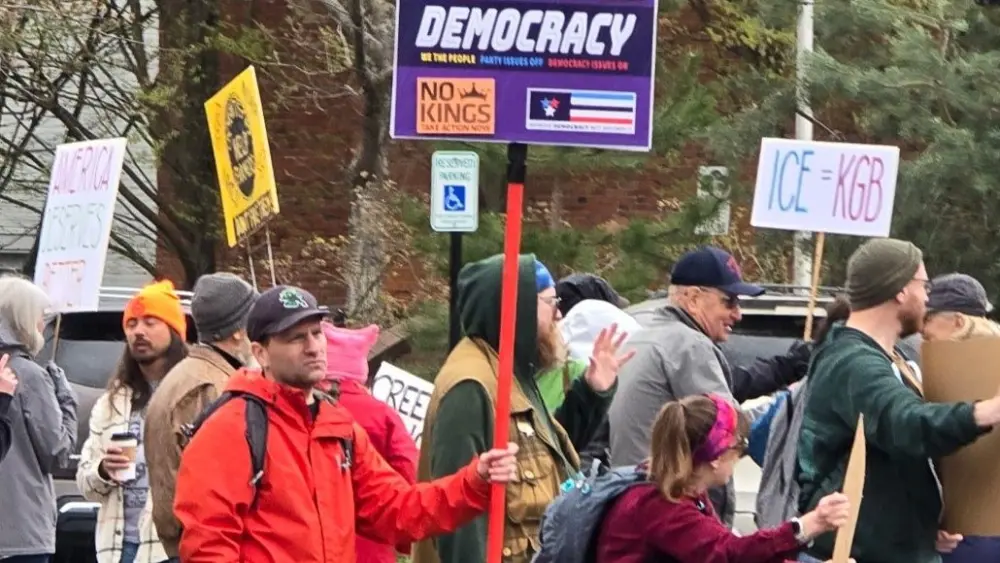 Anti-Trump Protest - April 19, 2025.