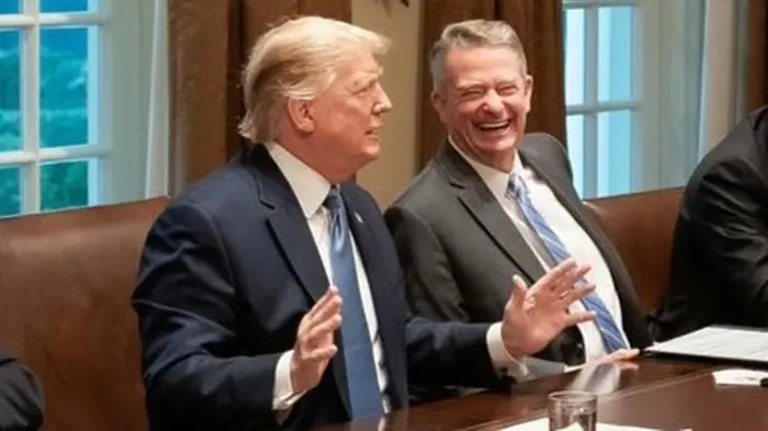 Brad Little With Donald Trump