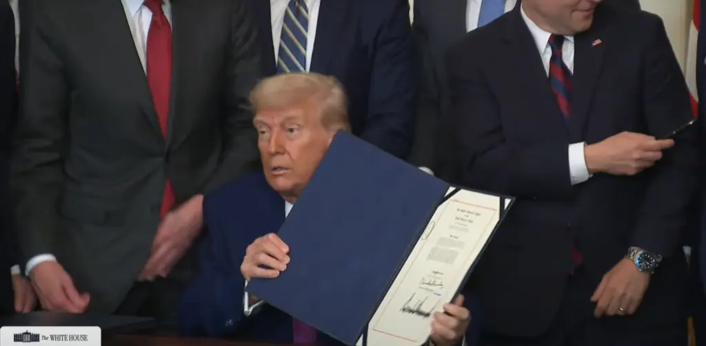 President Trump Participates in a Bill Signing Ceremony, June 12, 2025