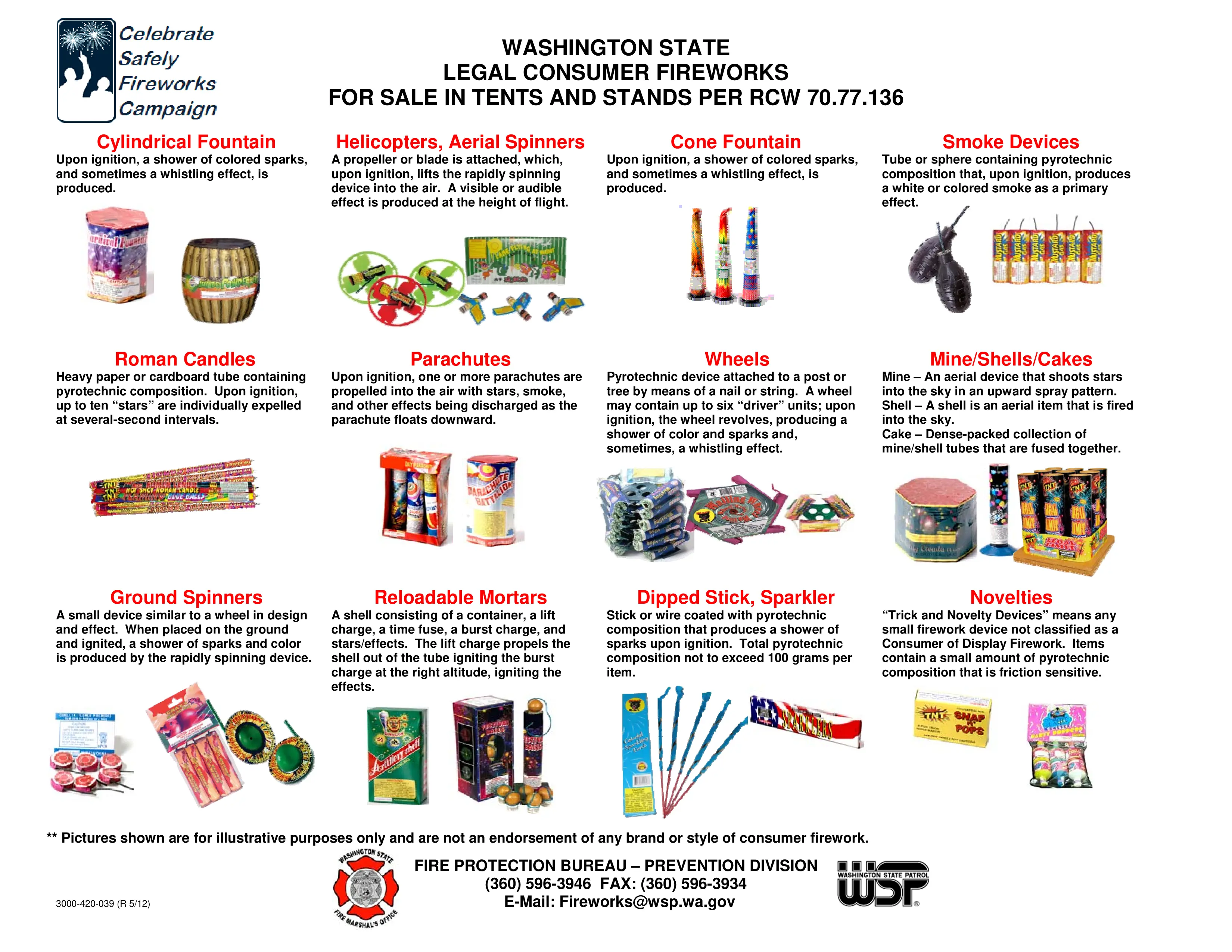 Washington Fireworks Laws