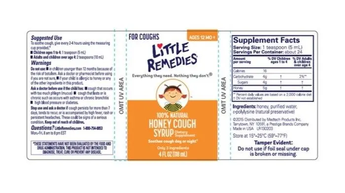 Little Remedies Cough Syrup
